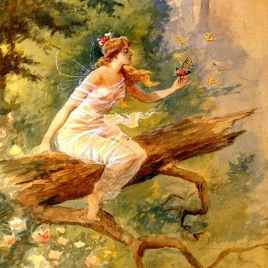 Comforting Woodland Nymph Dreamscape - Background cover